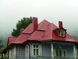 Maybe you would like to learn more about one of these? Exterior Paint Styles For A Red Roof Ehow Com Red Roof Red Roof House Pink House Exterior