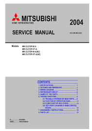They were quite helpful in figuring out a my mitsubishi refrigerator is not cooling. Mitsubishi Refrigerator Service Manual For Model Mr Cu375p