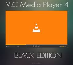 Features that make vlc the preferred media player for a lot of people are its excellent support for various audio and video codecs, the fact that it's cross platform and the open way of development. Vlc Media Player 4 Skin Black Edition By Mrrichardedits On Deviantart