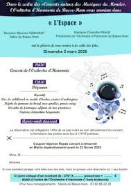 Photo Concert et repas sur le theme de l espace : Concert a Basse Ham