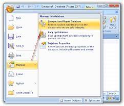 Where Is Compact And Repair Feature In Access 2007, 2010, 2013, 2016, 2019  And 365