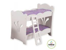 Kidkraft 60130 Lits Superposes P Tite Poupee Lits De Poupee Lit Poupee Lit