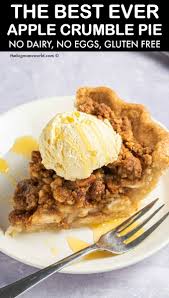 Apple Crumble Pie Recipe Apple Crumble Pie Pie Crumble Sugar Free Apple Pie