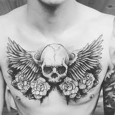 32 Awesome Chest Tattoos For Men In 2020 Tattoos For Guys Chest Tattoo Drawings Chest Tattoo Men