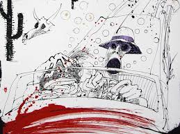 And yet, to reread fear and loathing in las vegas at a distance of 40 years is to see anew the metaphor thompson is creating, the echo between his inner disorientation and that of the nation through which he moves. Artist Ralph Steadman A Nice Man For A Pictorial Assassin Npr Article Wnyc