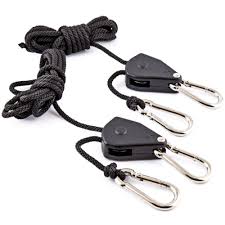 Beylsion 2 Pcs Lot 1 8 Rope Ratchet Lights Lifters Reflector Grow Light Hangers Long Heavy Duty Adjustable Rope Clip Hanger Grow Light Parts Accessories Aliexpress