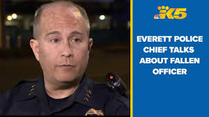 Everett police Chief Dan Templeman remembers officer killed in line of duty