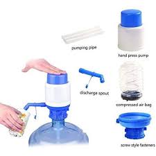 Plastic Manual Hand Press Bottled Pump Water Dispenser