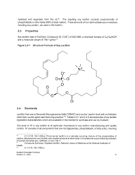 FOOD ALLEGEN LABELING EXEMPTION PETITION FOR SOY LECITHIN USED AS AN  EMULSIFIER IN BAKING AND CONFECTIONARY CHOCOLATE AT A MAXIM