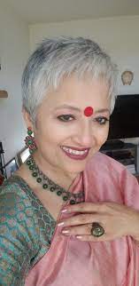 Pin On Grey Hair Style