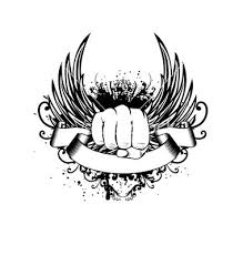 Fist Wings And Patterns Vector Free Tattoo Designs Tattoo Designs Vector Art