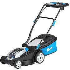 16 du tracteur tondeuse autoportée à gazon électriques. Tondeuse Electrique Sans Fil Mac Allister 36 V 35 Cm Avec 2 Batteries 2 6 Ah Et Chargeur Castorama