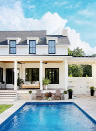 Detached Vs Attached Garage Plank And Pillow Pool Houses Pool House Plans Dream House Exterior