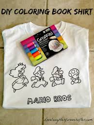 Color the pictures online or print them to color them with your paints or crayons. How To Make A Coloring Book Shirt For Kids