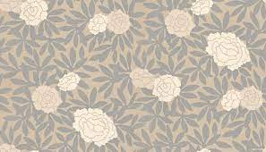 Click on image to expand and save it. Asuka W5220 06 Osborne Little Wallpapers A Subtle And Delicate Design Of Cream Flowers And Metallic Silver Leaves On A Beige Background Wallpaperdirect