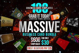 Offer valid for a limited time. 100 Massive Business Card Bundle On Behance