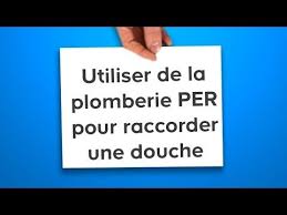 Utiliser De La Plomberie Per Pour Raccorder Une Douche Castorama Plomberie Per Plomberie Douche