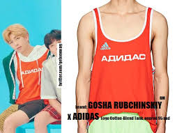 You can also check the inverse of this pair as from usd to rm below. Beyond The Style Alex On Twitter 180817 Love Yourself çµ Answer Concept Photo F Version Bts ë°©íƒ„ì†Œë…„ë‹¨ Rm Namjoon Gosha Rubchinskiy X Adidas Logo Cotton Blend Tank Https T Co 87e0sam6np