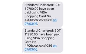 Like all secure credit cards, your standard chartered card is built in with a secure payment method, known as personal identification number (pin) to protect you against fraudulent activity. Standard Chartered Bank Client S Debit Card Cloned Over Tk 60 000 Stolen