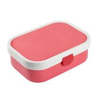 Campus Bento lunchbox met vorkje - roze