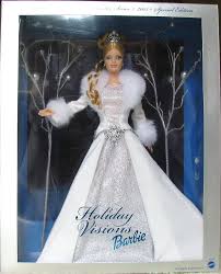 2003 First In Series Special Edition Holiday Visions Barbie Holiday Barbie Dolls Barbie Dolls Holiday Barbie