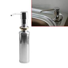 Instead of gushing water, they pump soap. Cheaper Stainless Steel Liquid Soap Dispenser Kitchen Sink Soap Box Free Shipping Chrome Soap Pump Dispenser Soap Dispenser Kitchen Sink Kitchen Soap Dispenser