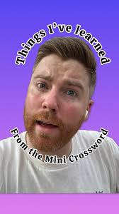 Just adding some new words to my vocabulary! #newyorktimes #minicrossword