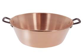 De Buyer 6200 38n Copper Jam Pan With 2 Cast Iron Handles Diameter 38 Cm Amazon Com Au Kitchen