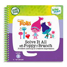 Trigger fun audio responses for engaging activities designed with two levels so kids can learn reading skills. Leapfrog Leapstart 3d Trolls Solve It All With Poppy Branch Book Level 3 Pricepulse