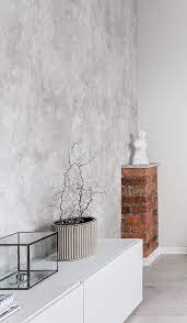 White Fresco Surface Wallpaper Feature Wall Bedroom Feature Wall Living Room Wallpaper Designs For Walls