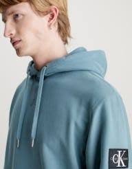 Cotton Terry Badge Hoodie