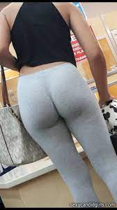 Thick Ass In Grey Yoga Pants – Sexy Candid Girls HD phone wallpaper