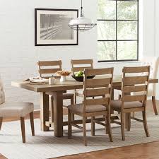 Farmhouse style dining room table set. Mix And Match Your Way To A Custom Dining Set Wood Dining Room Table Dining Room Table Set Small Dining Table