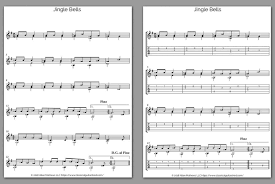 All of the scores listed are available for download, for free, in the well known adobe pdf format. Free Guitar Pdf W Tabs Jingle Bells For Christmas Fun