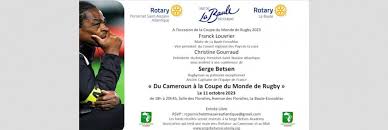 Event: Conference with Serge Betsen in La Baule, 11 October 2023.