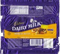 These come in various attractive external designs that look sleek and classy. Chocolate Wrapper Cadbury Dairy Milk Mixed Nuts Cadbury Confectionery Malaysia Sdn Bhd Malaysia Cadbury S Dairy Milk Col My 00005
