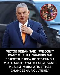 Viktor Orbán has repeatedly argued that Hungary should maintain strict immigration  policies and preserve its national identity. His comments are part of  ongoing political debates in Europe about immigration, integration, and  national