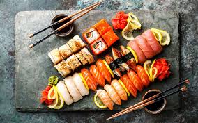 Mosaic Sushi The Prettiest Way To Eat Raw Fish Sushi Sushi Platter Japanese Food Sushi