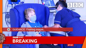 A junior doctor in the u.k. Covid 19 Vaccine First Person Receives Pfizer Covid 19 Vaccine In Uk Bbc News Live Bbc Youtube