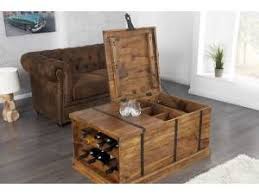 table basse coffre de rangement en bois nicolo de haute qualite couchtisch truhe couchtisch massivholz couchtisch