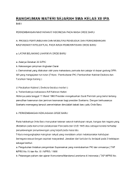 Gresik dengan angka tahun 12 rabi‟ul awwal 882 h atau 8 april 1419 masehi, berarti pada jaman pemerintahan wikramawardhana. Rangkuman Materi Sejarah Sma Kelas Xii Ipa