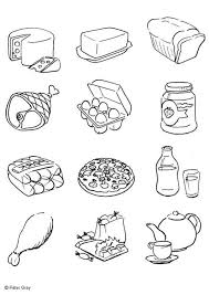Coloring Page Food Img 6933 Food Coloring Pages Free Kids Coloring Pages Food Coloring
