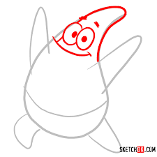 More images for how to draw patrick star step by step » How To Draw Patrick Star Spongebob Sketchok Easy Drawing Guides