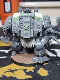 Bjorn The Fell Handed True Scale Box Dreadnought Conversion Tutorial In Link Space Wolves Space Marine Wolf