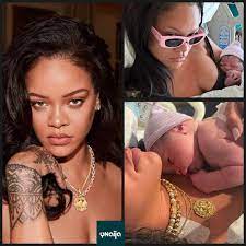 Rihanna reveals that, she gave birth to RZA & Riot Rose in pearls and  sunglasses. Lol. A true fashion icon!