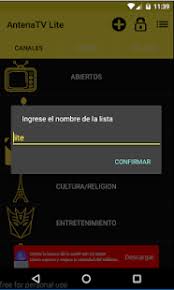 Descargar antena tv apk ✓ cómo instalar en pc windows o mac, nueva versión de antenatv lite para smart tv, fire stick, chromecast y tv box. Antenatv Descargar Apk