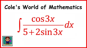 Integral Of Cos 3x 5 Sin 3x Calculus 1 Trig Integrals Calculus Email Subject Lines Mathematics