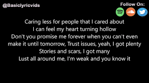 Ivan B Lost Lyrics Youtube Lyrics Words You Promised