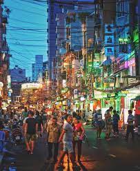 Xotoursthe Street In Saigon That Never Sleeps Photo Of Ludopetrik Saigon Crowded Street Photography Crowded Street Street Night