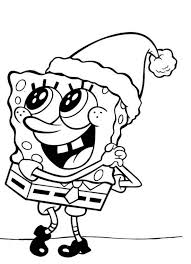 Ausmalbilder Spongebob Schwammkopf Bild Spongebob Schwammkopf Liebt Weihnachten